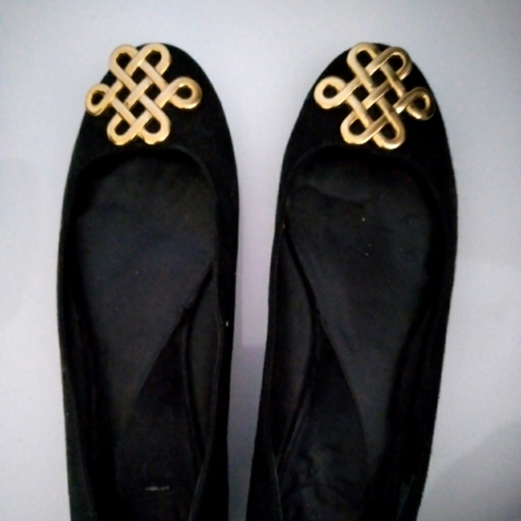 Diane von furstenberg black flats - Picture 1 of 3
